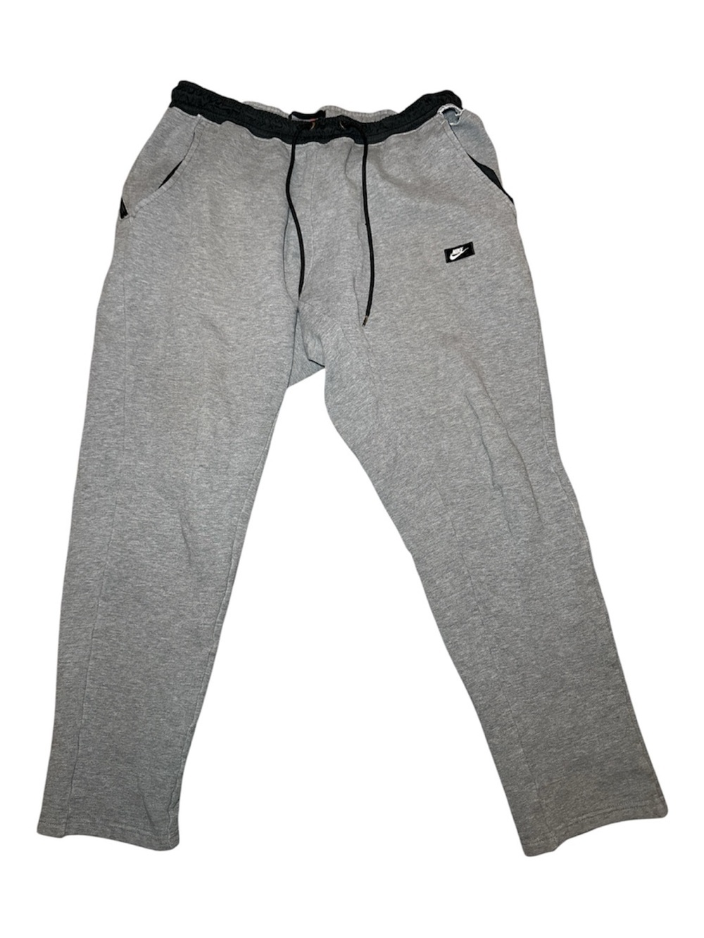 Nike Tech Men’s Drip Fleece Jogger Sweatpants Large Gray